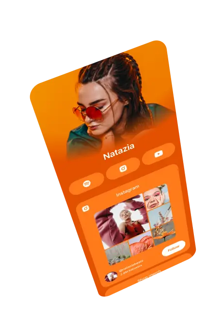 Árbol de enlaces visual